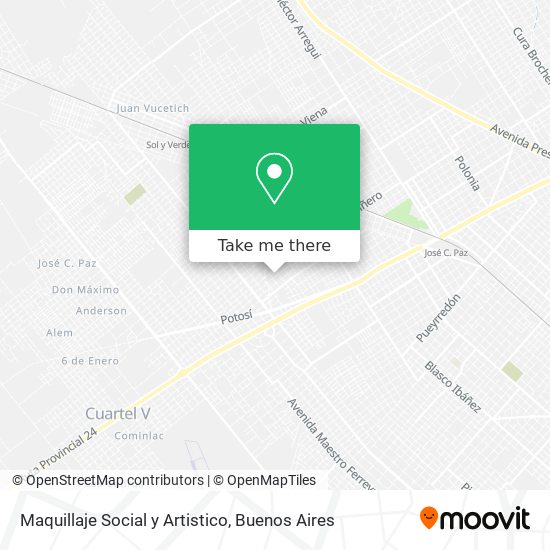 Maquillaje Social y Artistico map