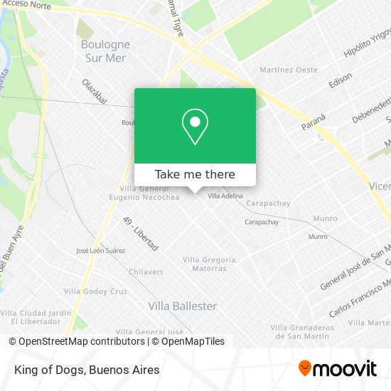 King of Dogs map