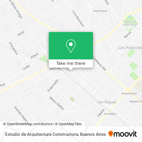 Mapa de Estudio de Arquitectura Constructora
