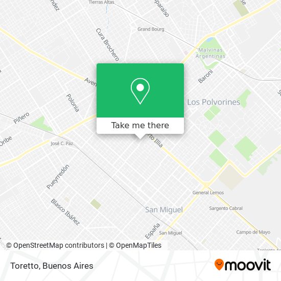 Toretto map