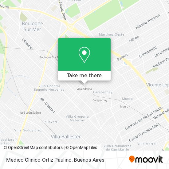 Medico Clinico-Ortiz Paulino map