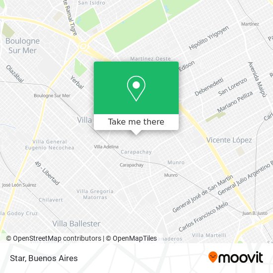 Mapa de Star