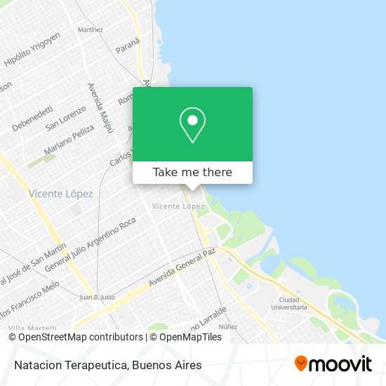 Natacion Terapeutica map