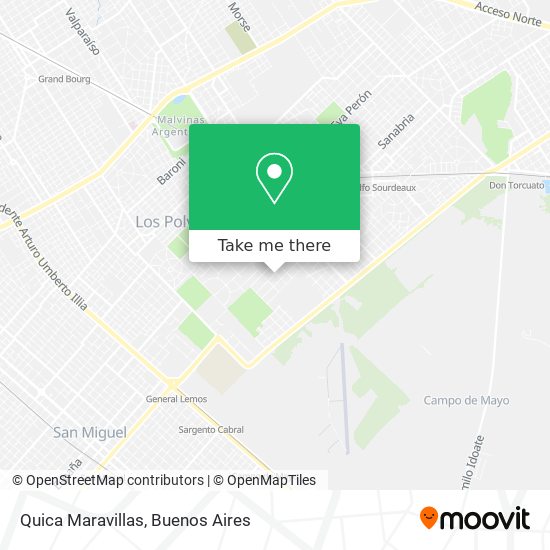 Mapa de Quica Maravillas