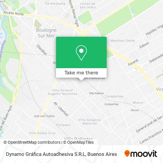 Dynamo Gráfica Autoadhesiva S.R.L map