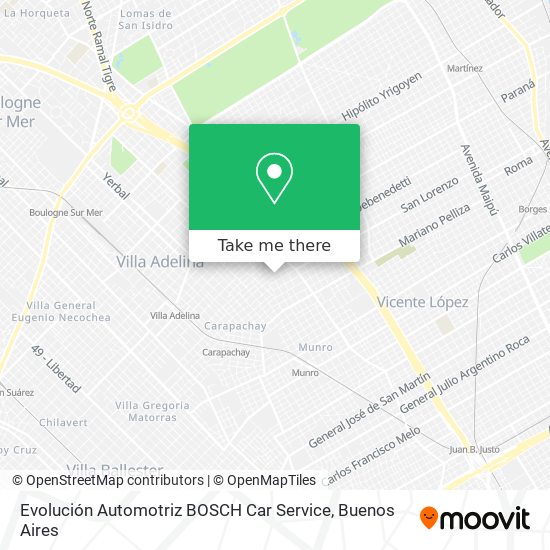 Mapa de Evolución Automotriz BOSCH Car Service