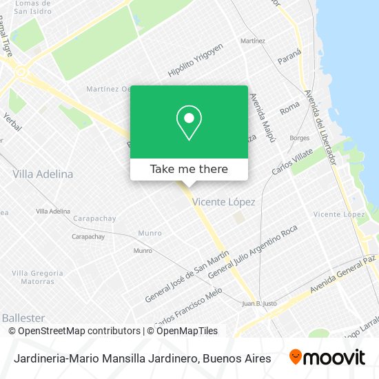 Mapa de Jardineria-Mario Mansilla Jardinero
