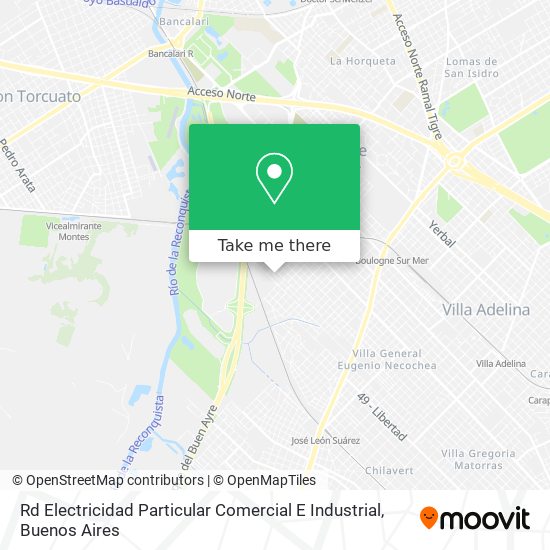 Rd Electricidad Particular Comercial E Industrial map