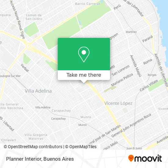 Planner Interior map