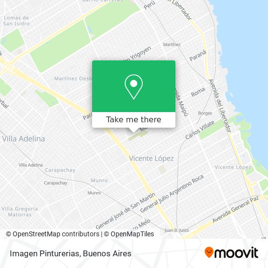 Mapa de Imagen Pinturerias