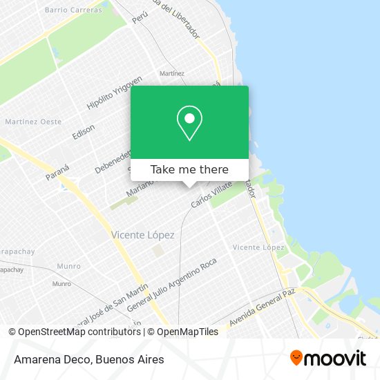 Mapa de Amarena Deco