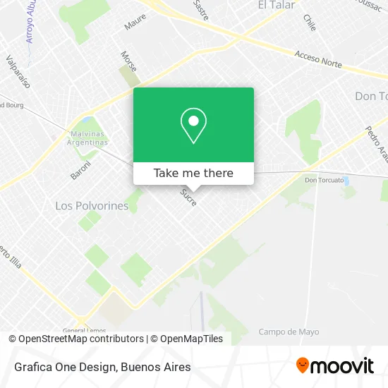 Grafica One Design map