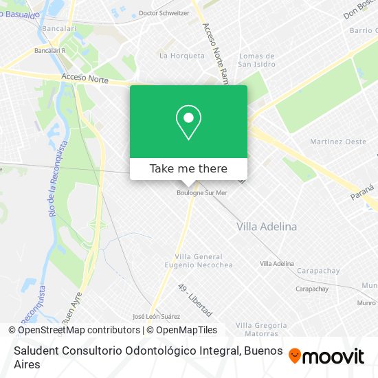 Saludent Consultorio Odontológico Integral map