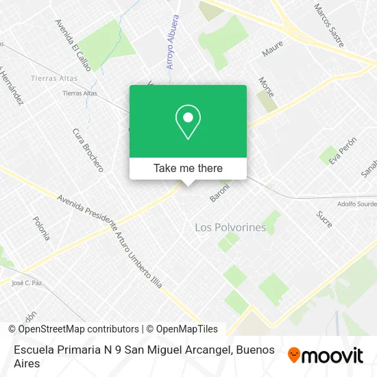 Escuela Primaria N 9 San Miguel Arcangel map