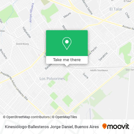 Kinesiólogo-Ballesteros Jorge Daniel map