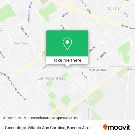 Ginecologo-Villaola Ana Carolina map
