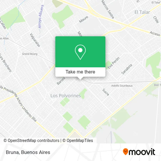 Bruna map