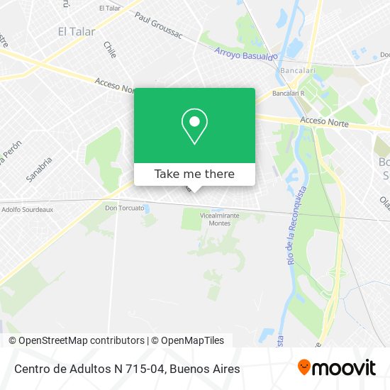 Centro de Adultos N 715-04 map