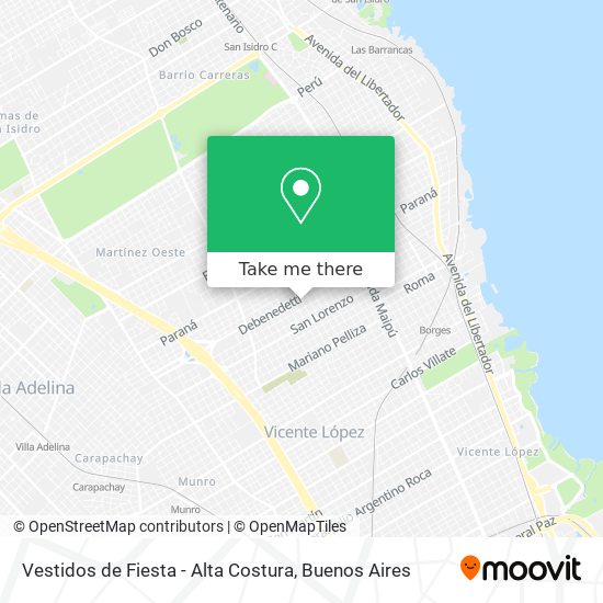 Vestidos de Fiesta - Alta Costura map