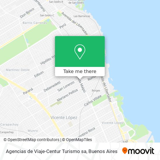 Agencias de Viaje-Centur Turismo sa map