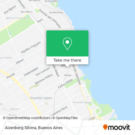 Mapa de Aizenberg Silvina