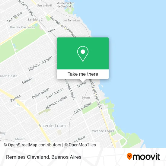 Remises Cleveland map