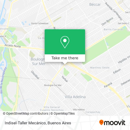Indisel-Taller Mecánico map