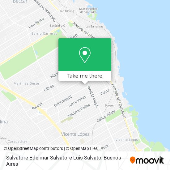 Salvatore Edelmar Salvatore Luis Salvato map