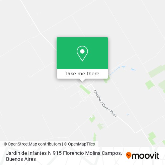 Jardin de Infantes N 915 Florencio Molina Campos map