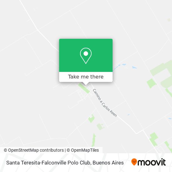 Mapa de Santa Teresita-Falconville Polo Club