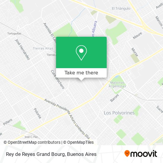 Rey de Reyes Grand Bourg map