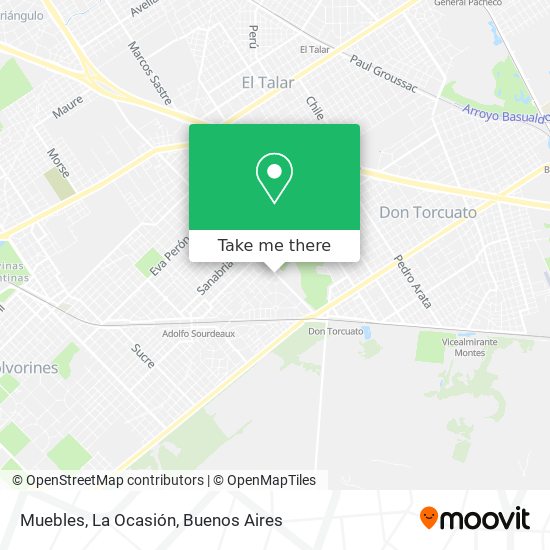 Muebles, La Ocasión map