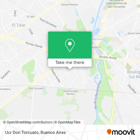 Ucr Don Torcuato map