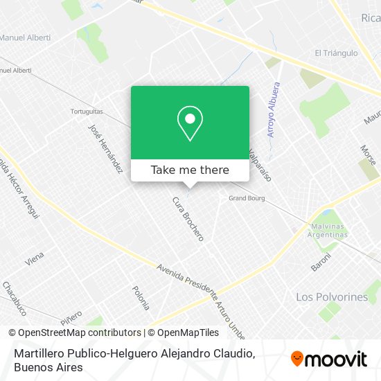 Mapa de Martillero Publico-Helguero Alejandro Claudio
