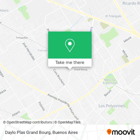 Daylo Plas Grand Bourg map
