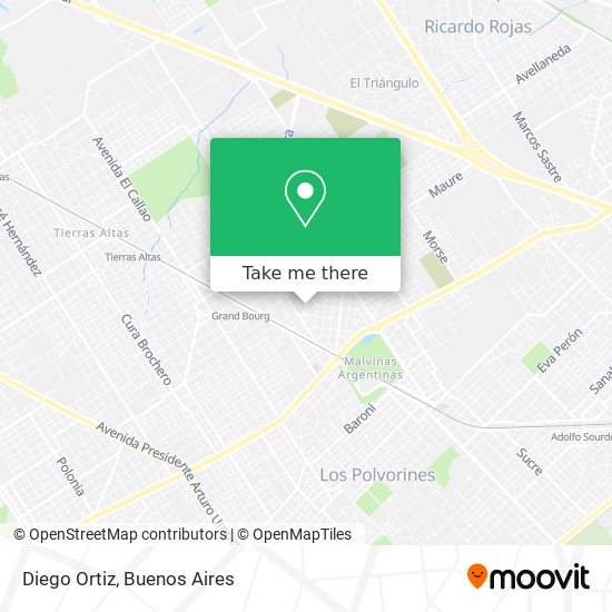 Diego Ortiz map