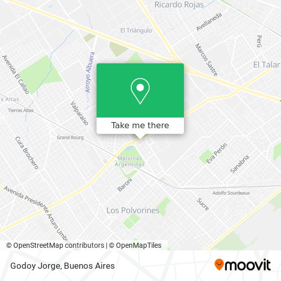Godoy Jorge map