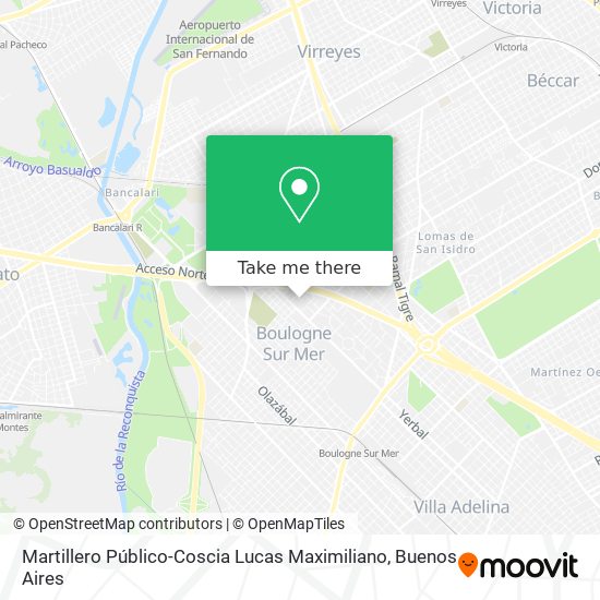 Martillero Público-Coscia Lucas Maximiliano map