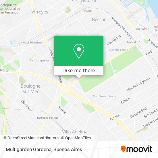 Multigarden Gardena map