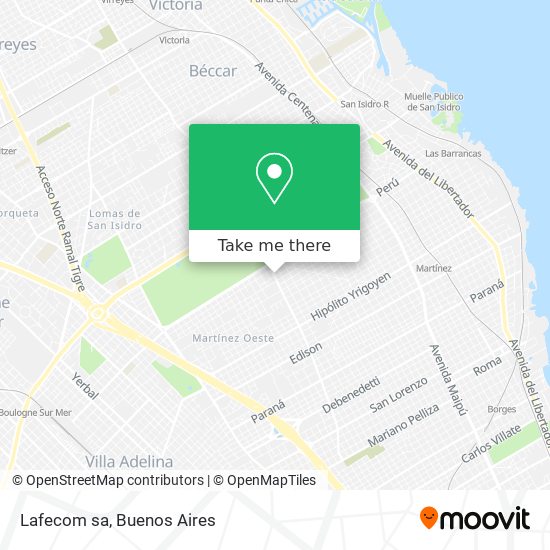 Lafecom sa map