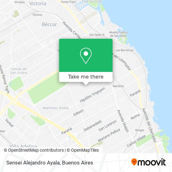 Mapa de Sensei Alejandro Ayala