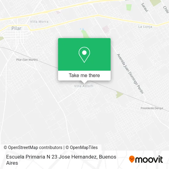 Escuela Primaria N 23 Jose Hernandez map