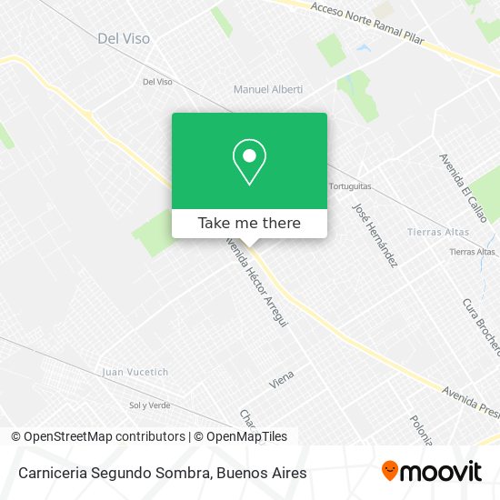 Carniceria Segundo Sombra map