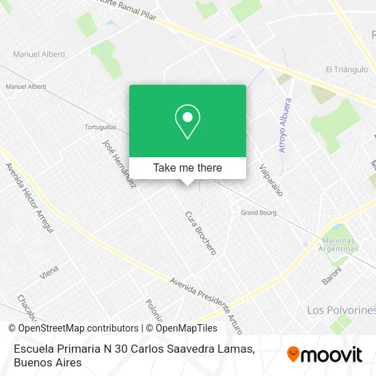 Escuela Primaria N 30 Carlos Saavedra Lamas map