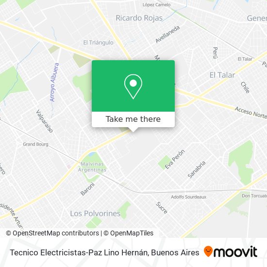 Tecnico Electricistas-Paz Lino Hernán map