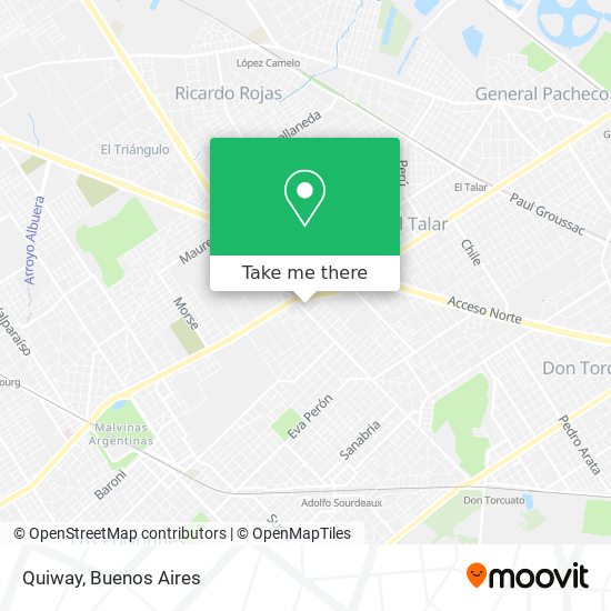 Mapa de Quiway