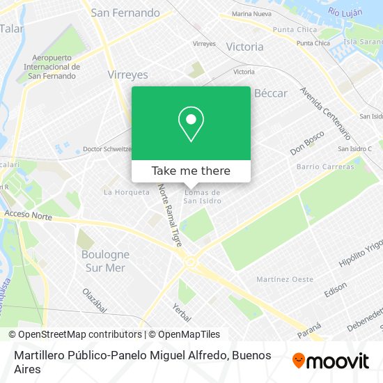 Martillero Público-Panelo Miguel Alfredo map