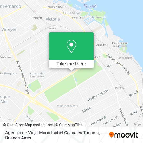 Agencia de Viaje-Maria Isabel Cascales Turismo map