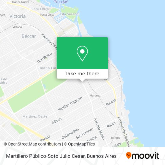 Martillero Público-Soto Julio Cesar map