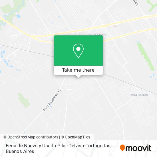 Feria de Nuevo y Usado Pilar-Delviso-Tortuguitas map